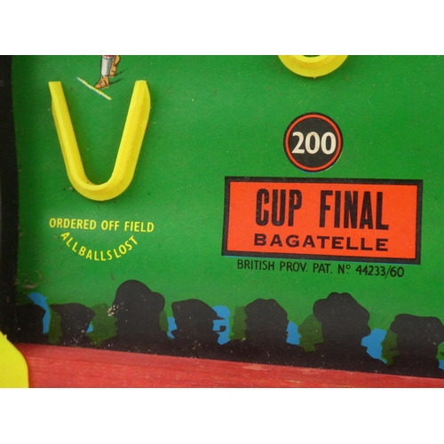 149 - A vintage Bagatelle cup final game.