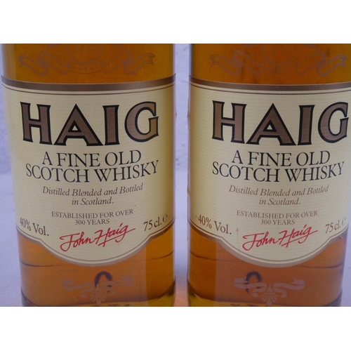 199 - Two unopened bottles of vintage Haig Scotch Whisky - 75cl.