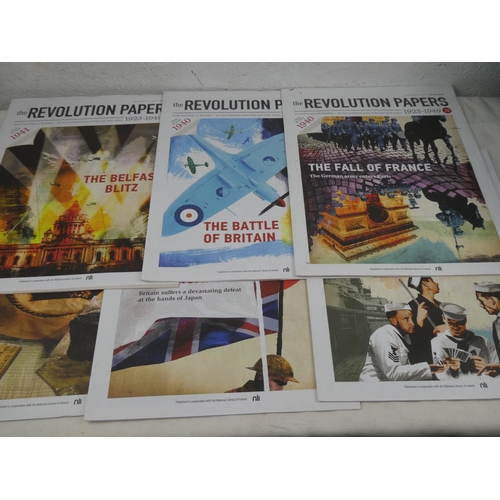 245 - Four boxed sets 'The Revolution Papers - The Foundation of an Irish Republic'.