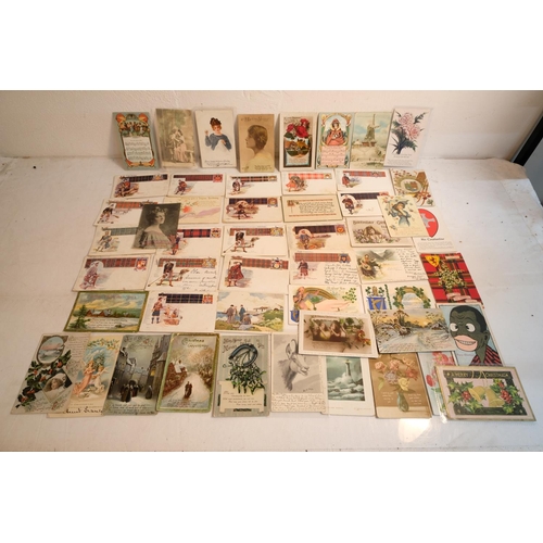 342 - A lot of antique and vintage postcards including Shirley Temple, The Shamrock, Pat Mac Cormick and l... 