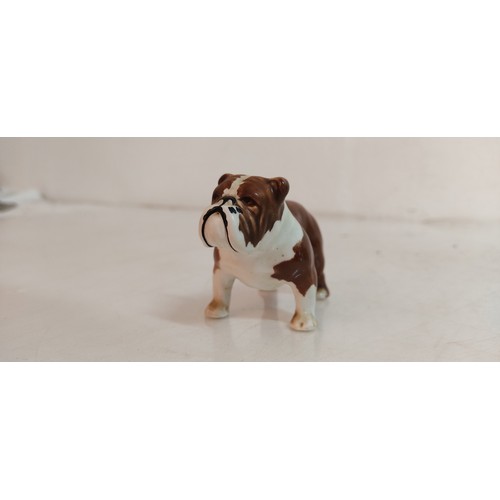 93 - A Bosun Beswick Bulldog, measuring 6.5cm.