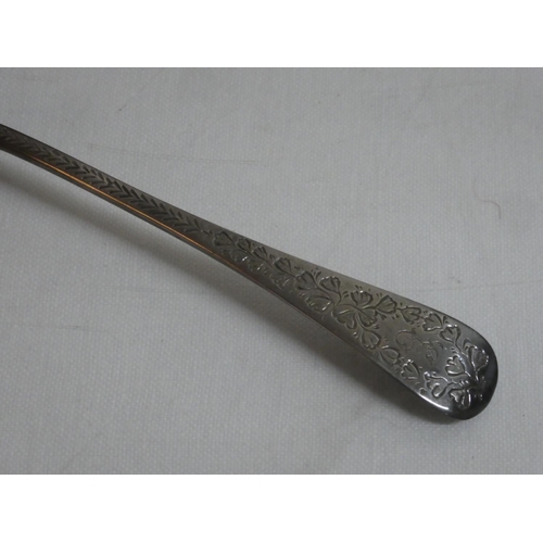 492 - A Sterling Silver cased spoon.