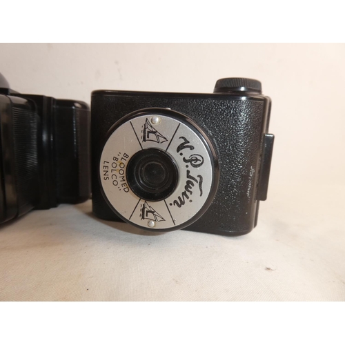 224 - A vintage Coronet camera and more.