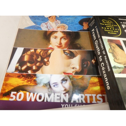 238 - A lot of Art interest books to include The National Gallery Collection by Michael Levey, The Uffizi ... 