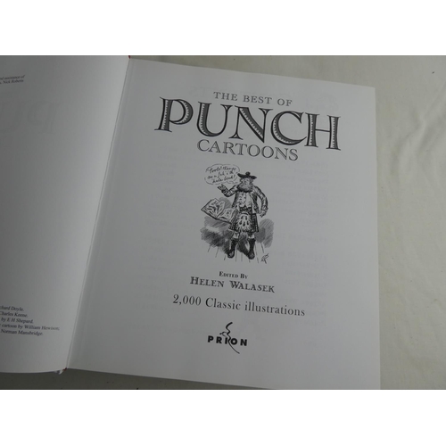 252 - An antique book 'Punch' and another 'The Best of Punch Cartoons'.