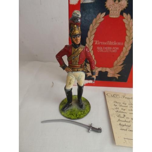 276 - A boxed Tradition Style hand painted solider 'Trooper 98th Light Cavalry 1903