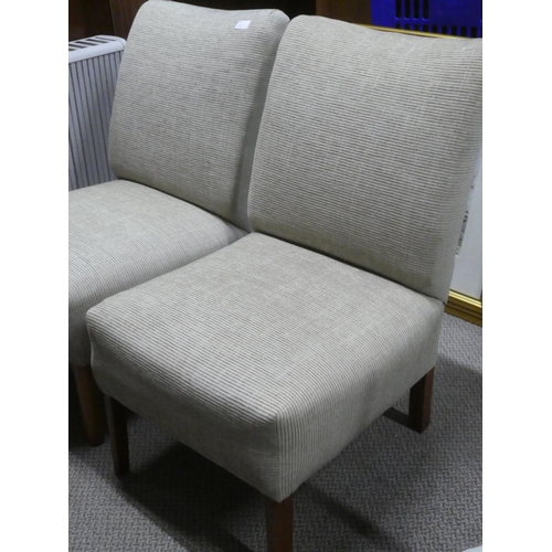 292 - A pair of upholstered chairs.