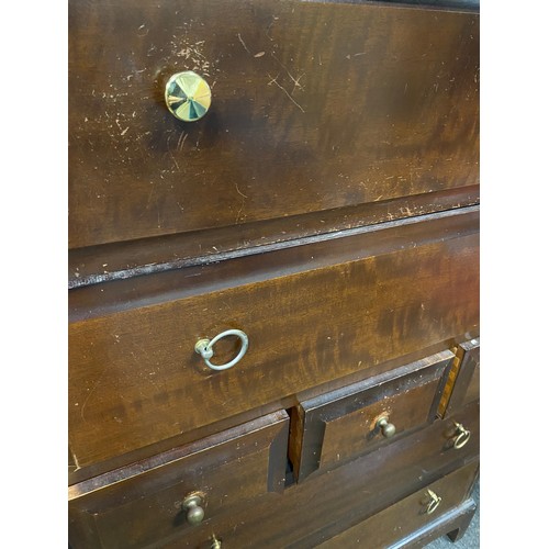 172B - A Rossmore style chest of drawers (a/f).