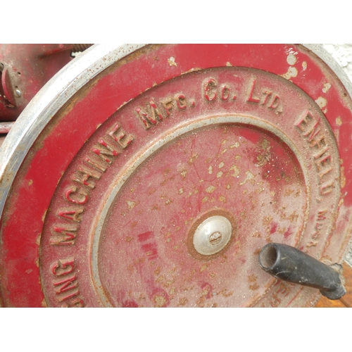 8 - A vintage Berkel model 22 bacon slicer for restoration.