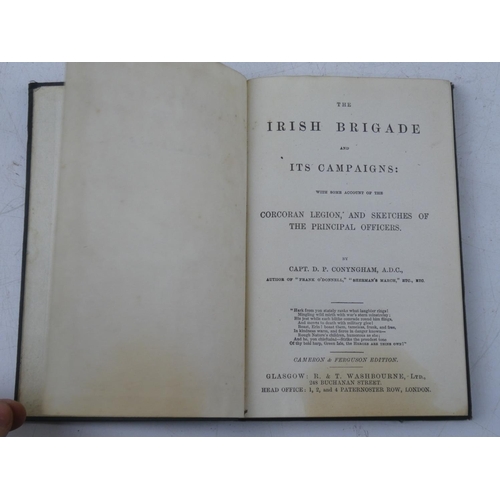 132 - An antique book 'The Irish Brigade and Its Campaigns' by Captain D P Conyngham.