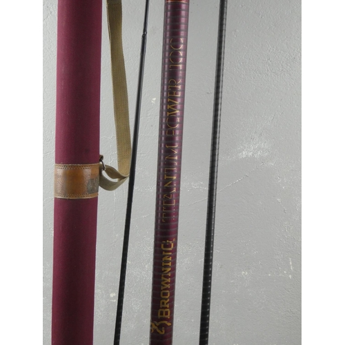 161 - A Browning Titanium 11 metre fishing pole.