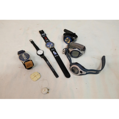 530 - An assortment of fashion wrist watches.