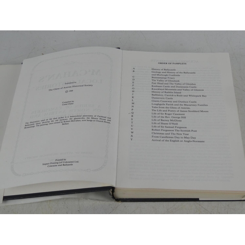70 - A vintage book 'McCahan's Local Histories' - a series of pamphlets on North Antrim and The Glens 192... 