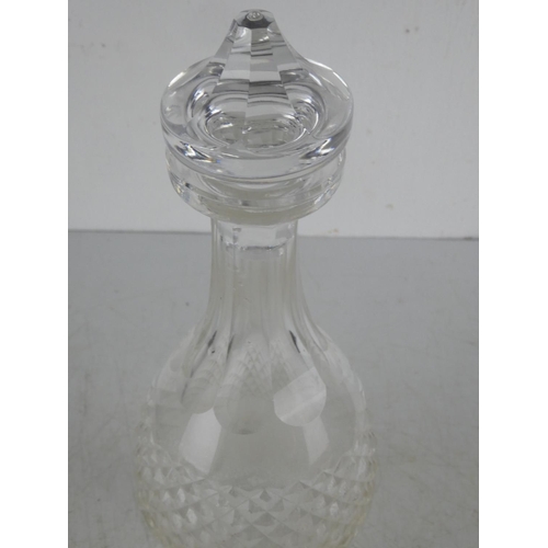 116 - A Waterford Crystal decanter.