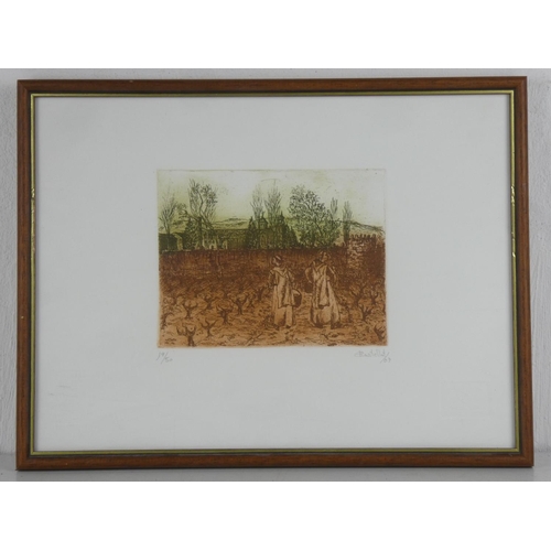 138 - A stunning limited edition framed engraving, signed & numbered in pencil by the Artist.