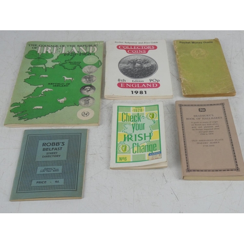 176 - An assortment of vintage booklets to include Bradbury's Book of Hallmarks & more.