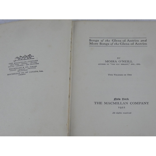 192 - 'Songs & more songs of the Glens of Antrim', by Moira O'Neill.