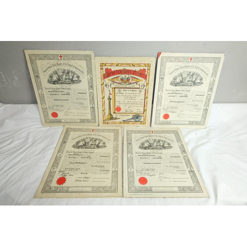 405 - An Apprentice Boys of Derry certificate dated 7th January 1974 and more.