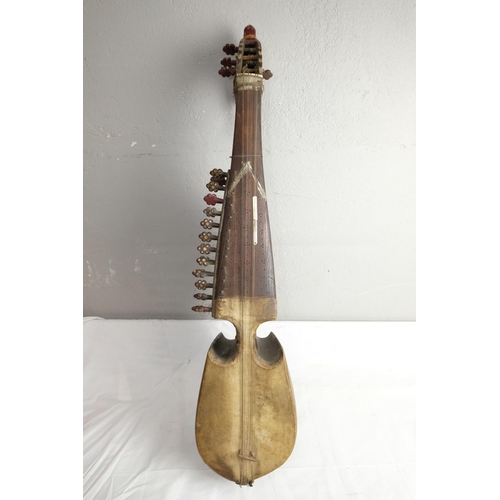 419 - An early Indian Sitar.