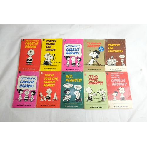 488 - Ten vintage children's books by Charles M Schulz.