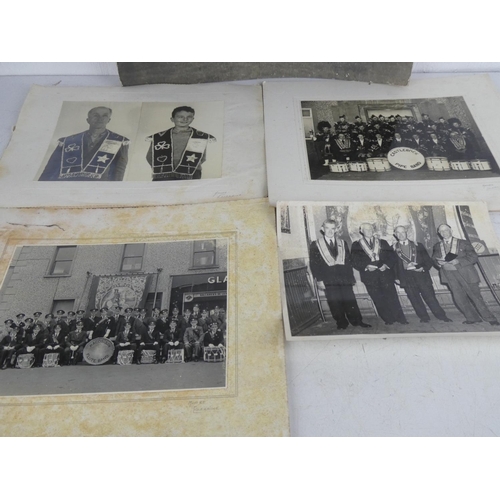 318 - An interesting lot of Orange Order photographs to include Limavady, Macosquin Flute Band, Coleraine,... 