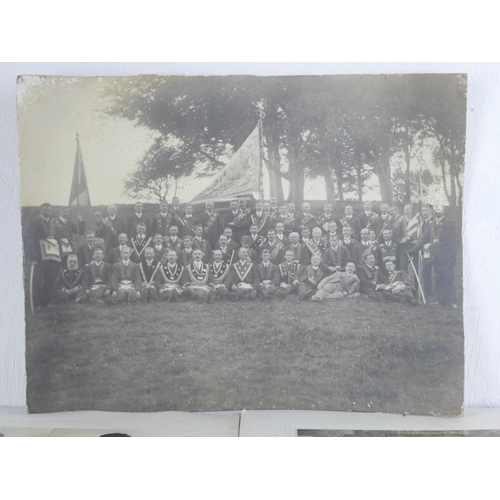 318 - An interesting lot of Orange Order photographs to include Limavady, Macosquin Flute Band, Coleraine,... 