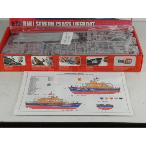 323 - A vintage boxed Airfix 'RNLI Severn Class Lifeboat'.