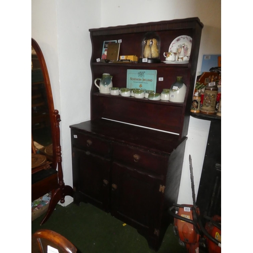 336 - A vintage dresser.