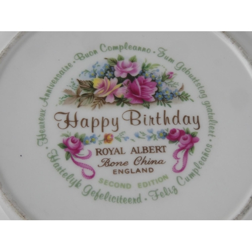 347 - A Royal Albert Old Country Rose tv cup and saucer and more.