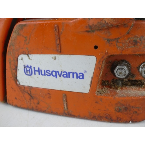 353 - Two Husqvarna chain saws.