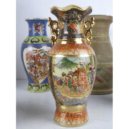 358 - A collection of decorative vases.