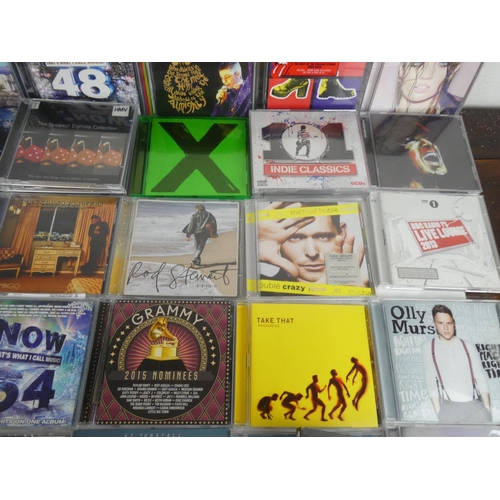 247 - A large collection of cd's to include Deacon Blue, Beach Boys and more.