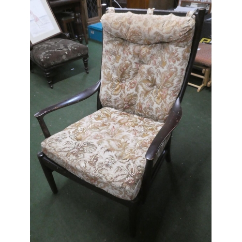 295 - A vintage Parker Knoll armchair.