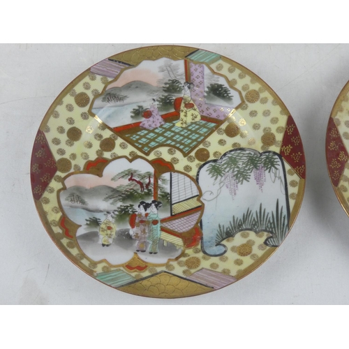 106 - A fine antique Oriental patterned tea set.