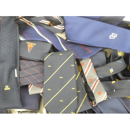 119 - A lot of nautical themed ties.