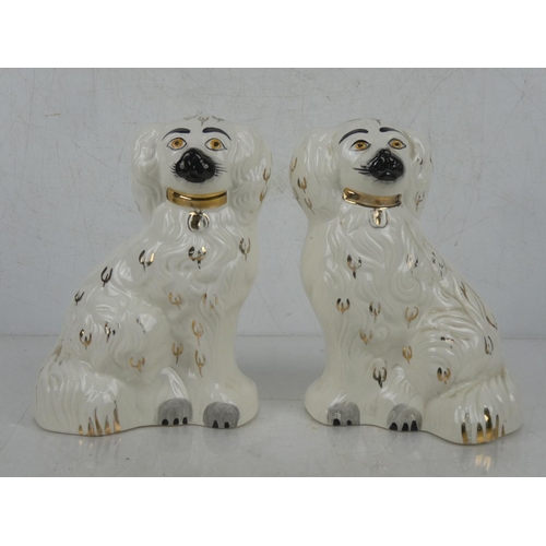 137 - A pair of Beswick 1378-5 mantle dogs.