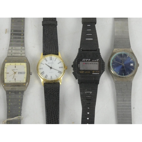 145 - An assorted lot of watches to include Sekonda, Beta & more.