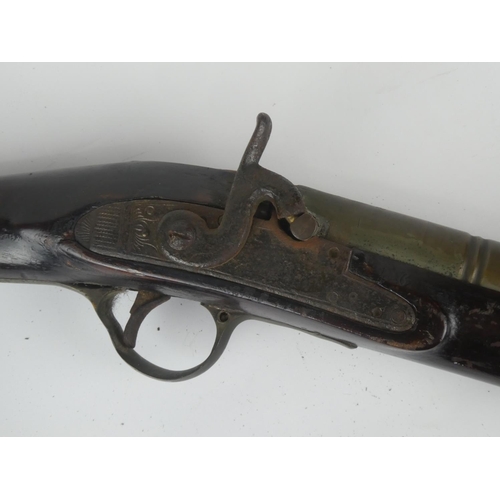 159 - A stunning antique Coach/ Scatter gun, believed to be produced by William Moore, Barrell stamped 'GR... 