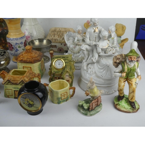 205 - A large assortment of various ceramics.