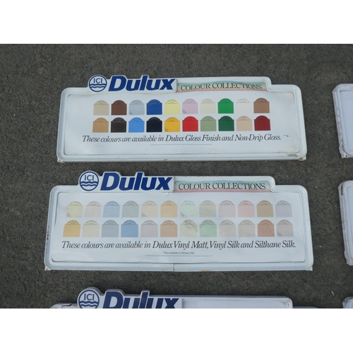 211 - 7 vintage Dulux advertising panels.