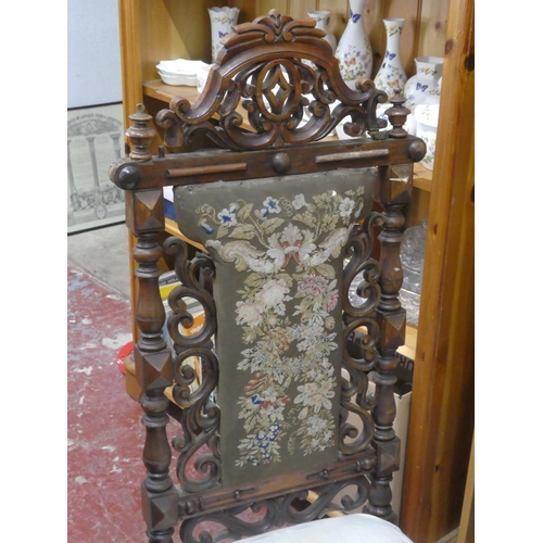 361 - A stunning antique chair for restoration.