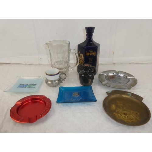 20 - A Royal Langside Aged 25 Years ceramic decanter and more.