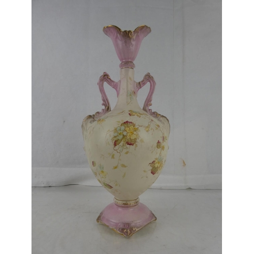 31 - A stunning antique Victorian two handled vase.