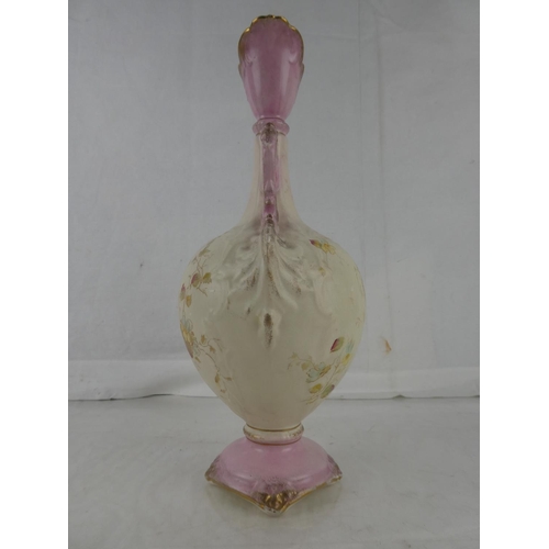 31 - A stunning antique Victorian two handled vase.