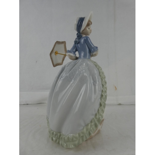 36 - A Nao figure, 'Girl with Parasol'.