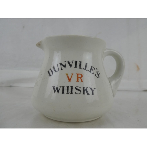 47 - A vintage J A Campbell, Belfast 'Dunville's VR Whisky' pub jug.