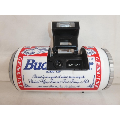 55 - An unusual retro 'Budweiser camera.