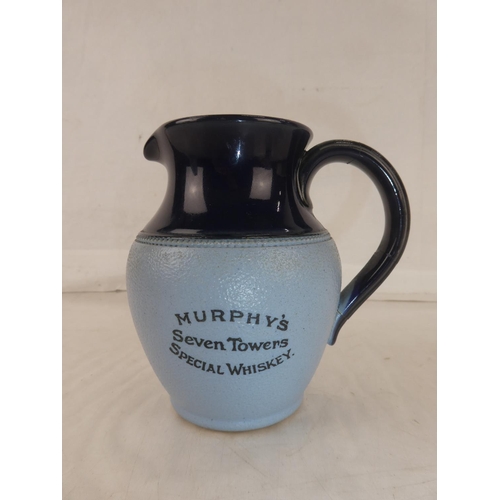 57 - A very rare Lovatts pottery 'Murphy's Gold Medal Aerated Waters/ Murphies Seven Towers Special Whisk... 