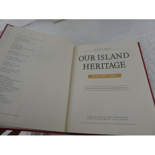 75 - A set of three volumes 'Our Island Heritage - The Industrial Age to the Present'.