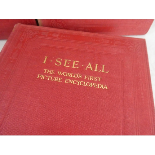 81 - A set of five volumes 'I See All - The World's First Picture Encyclopaedia'.